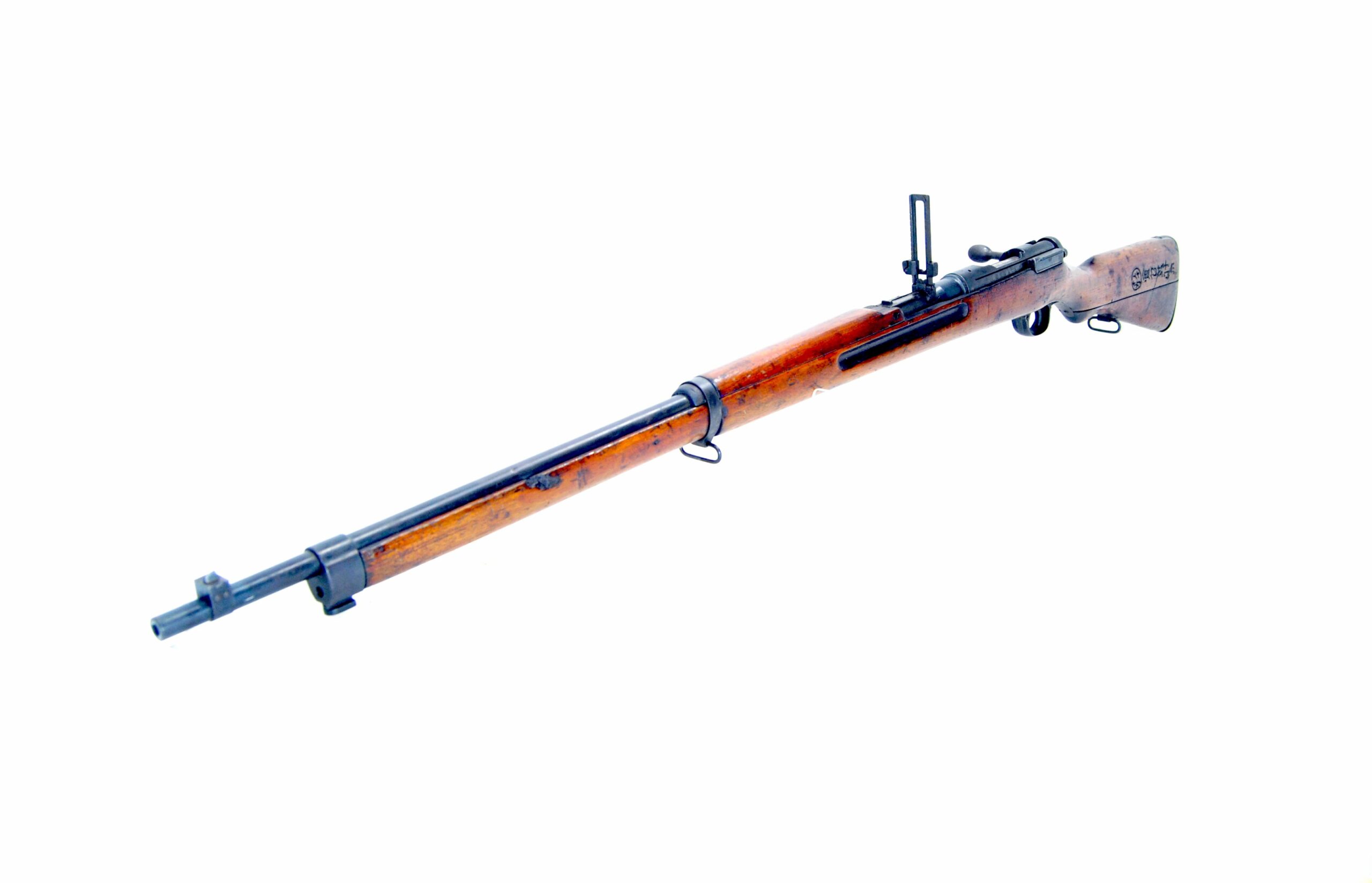 Imperial Japanese Arisaka Type 38 with MUM, S/N 33474 - Image 11