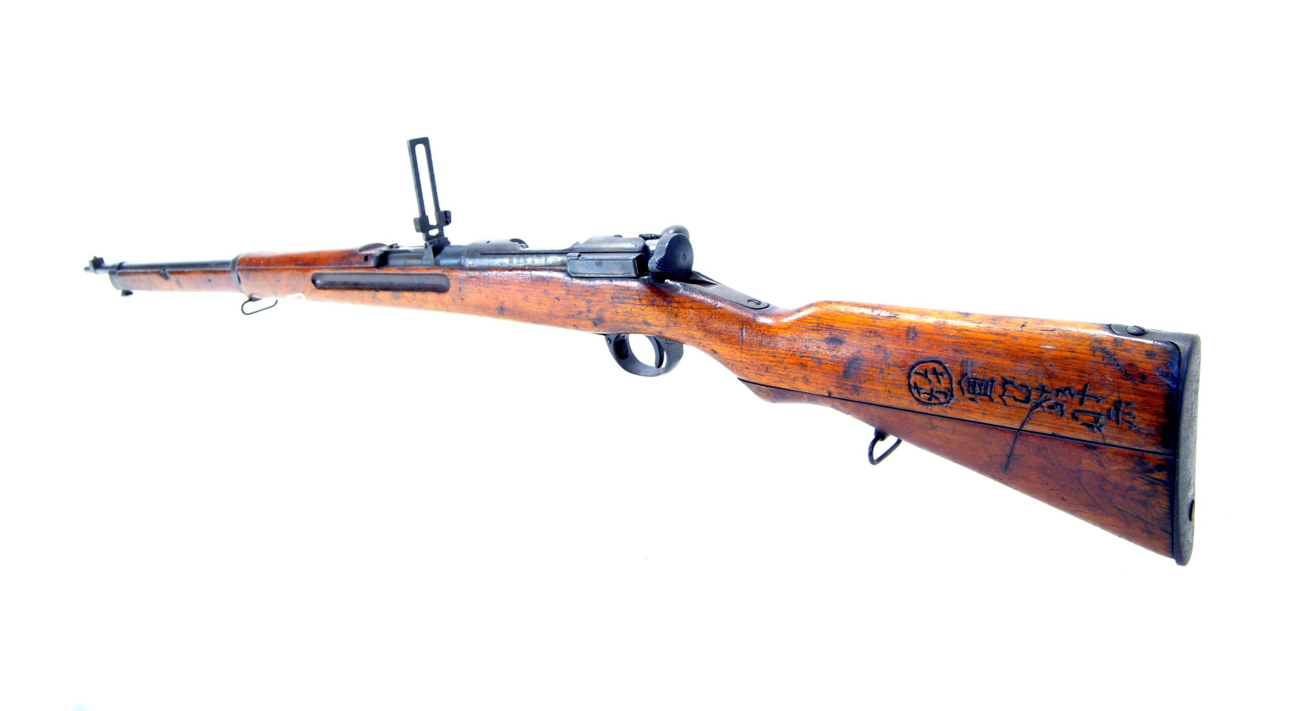Imperial Japanese Arisaka Type 38 with MUM, S/N 33474 - Image 13