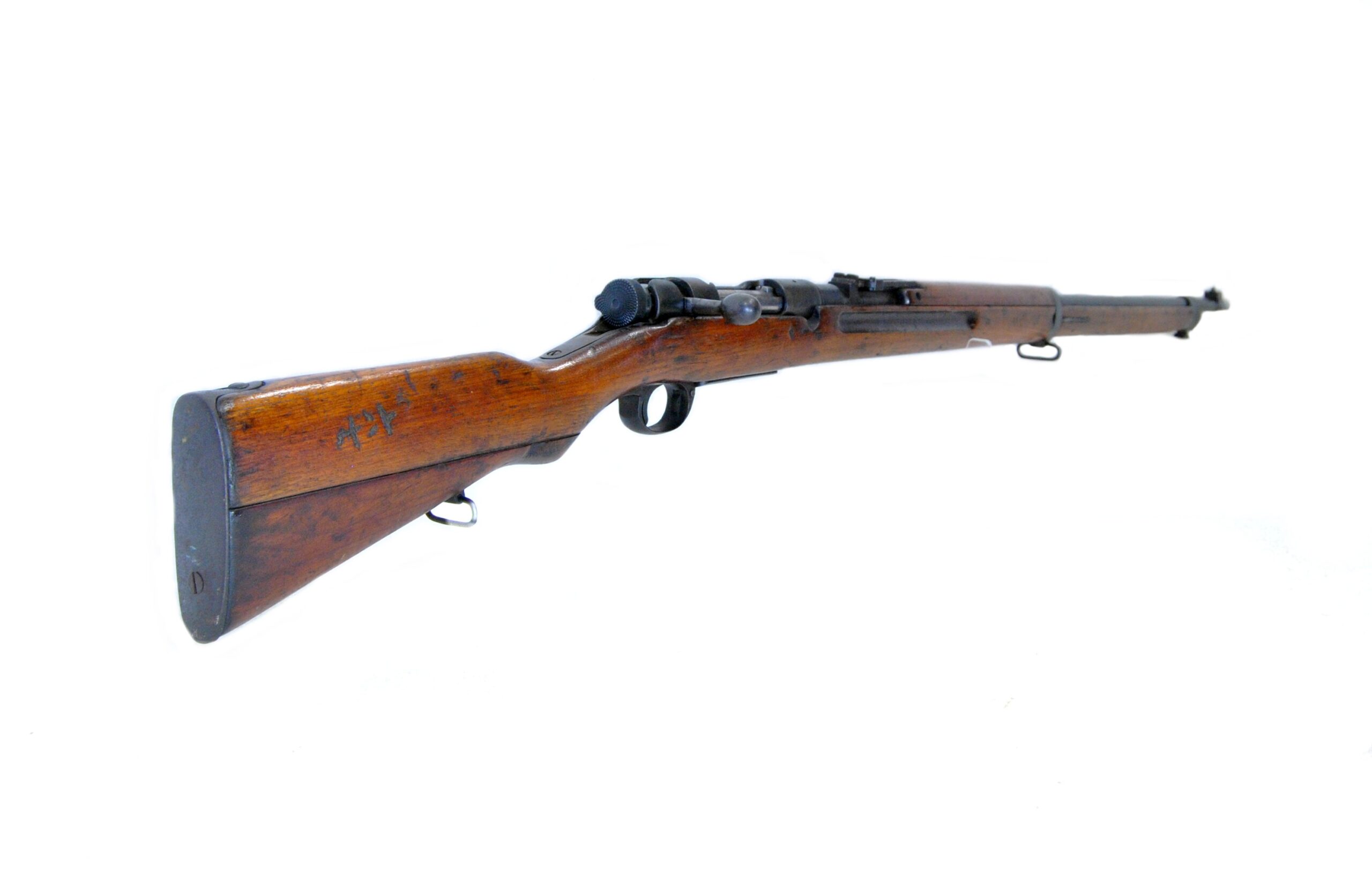 Imperial Japanese Arisaka Type 38 with MUM, S/N 33474 - Image 14