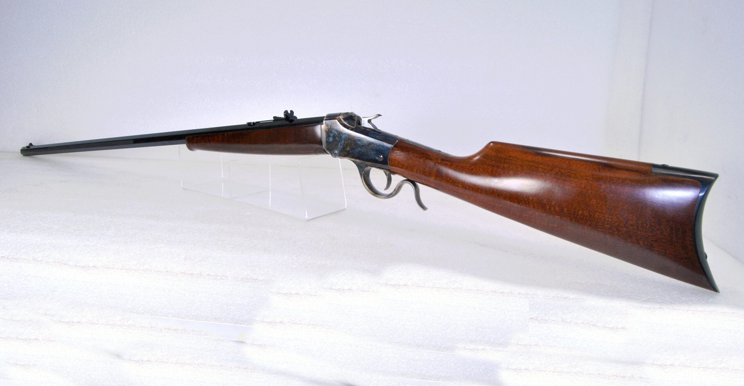 Unfired Uberti 1885 Falling Block in .45LC, S/N S09200 - Image 11