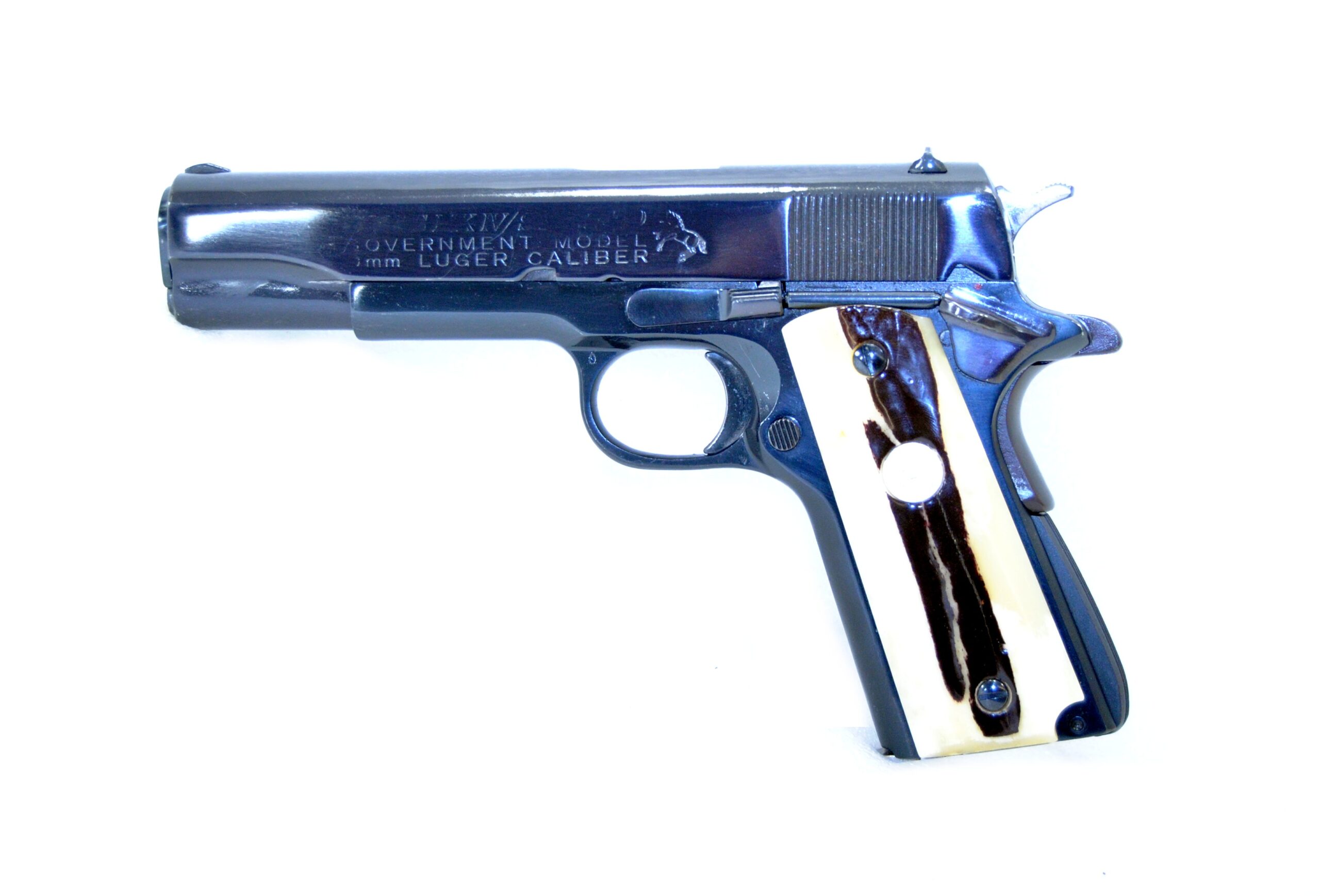 1977 Colt Government Mk IV Series 70 in 9mm, S/N 70L08576 - Image 3