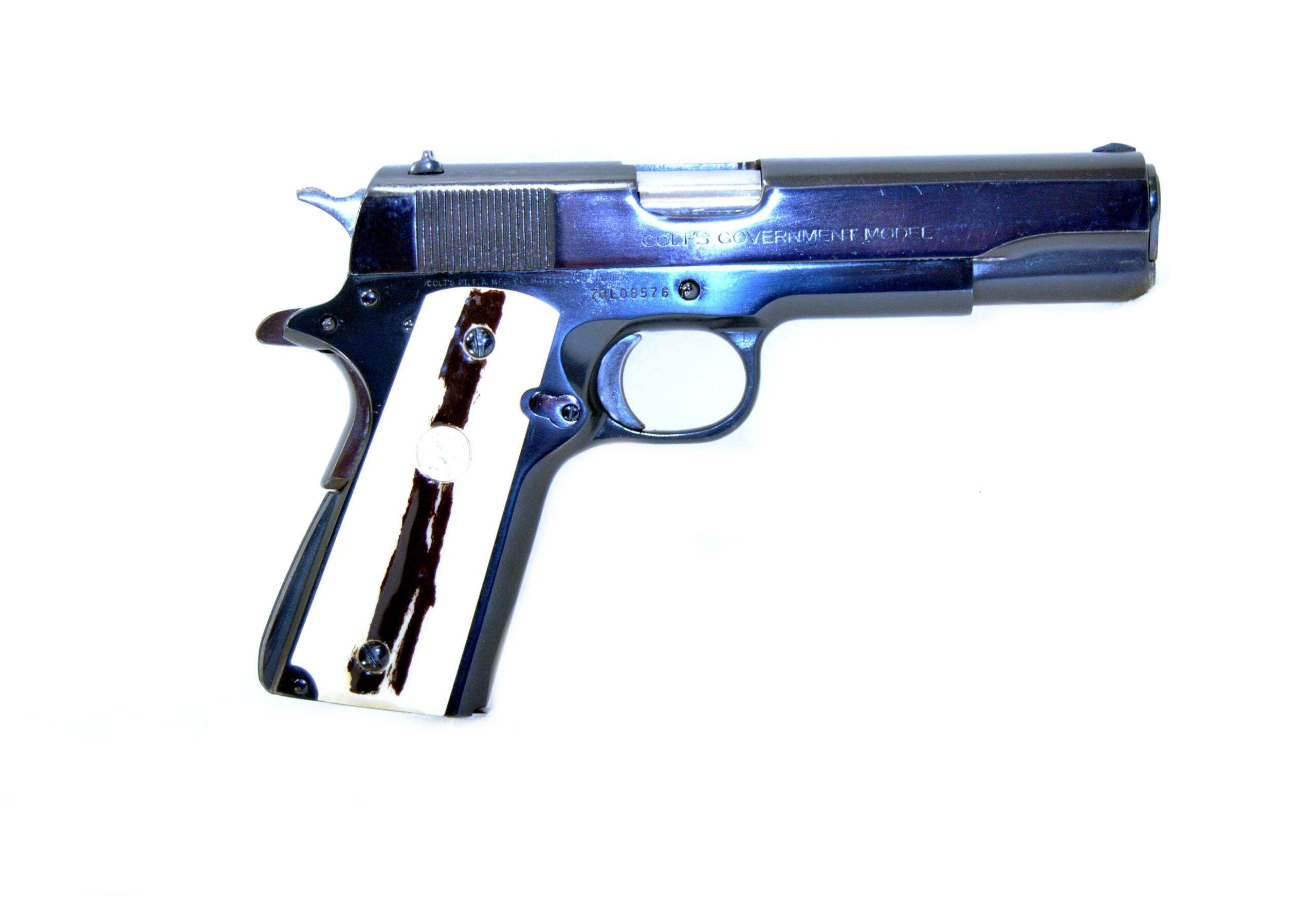 1977 Colt Government Mk IV Series 70 in 9mm, S/N 70L08576 - Image 2