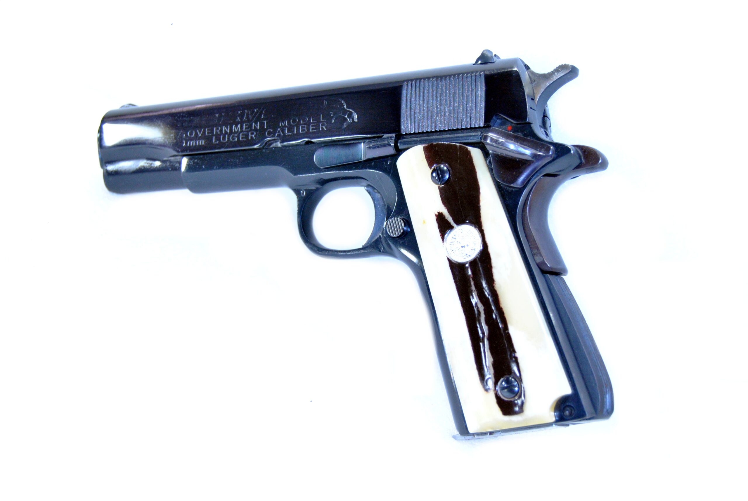 1977 Colt Government Mk IV Series 70 in 9mm, S/N 70L08576 - Image 5
