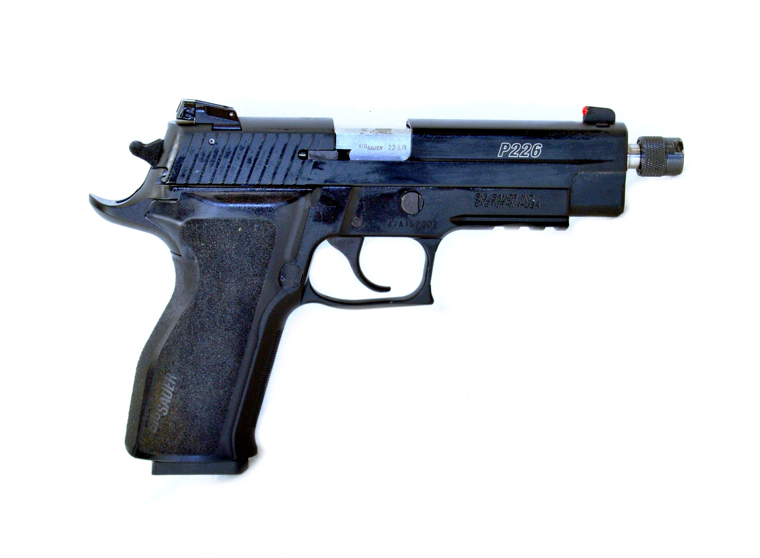 Sig Sauer P226 in .22LR, S/N 47A157602