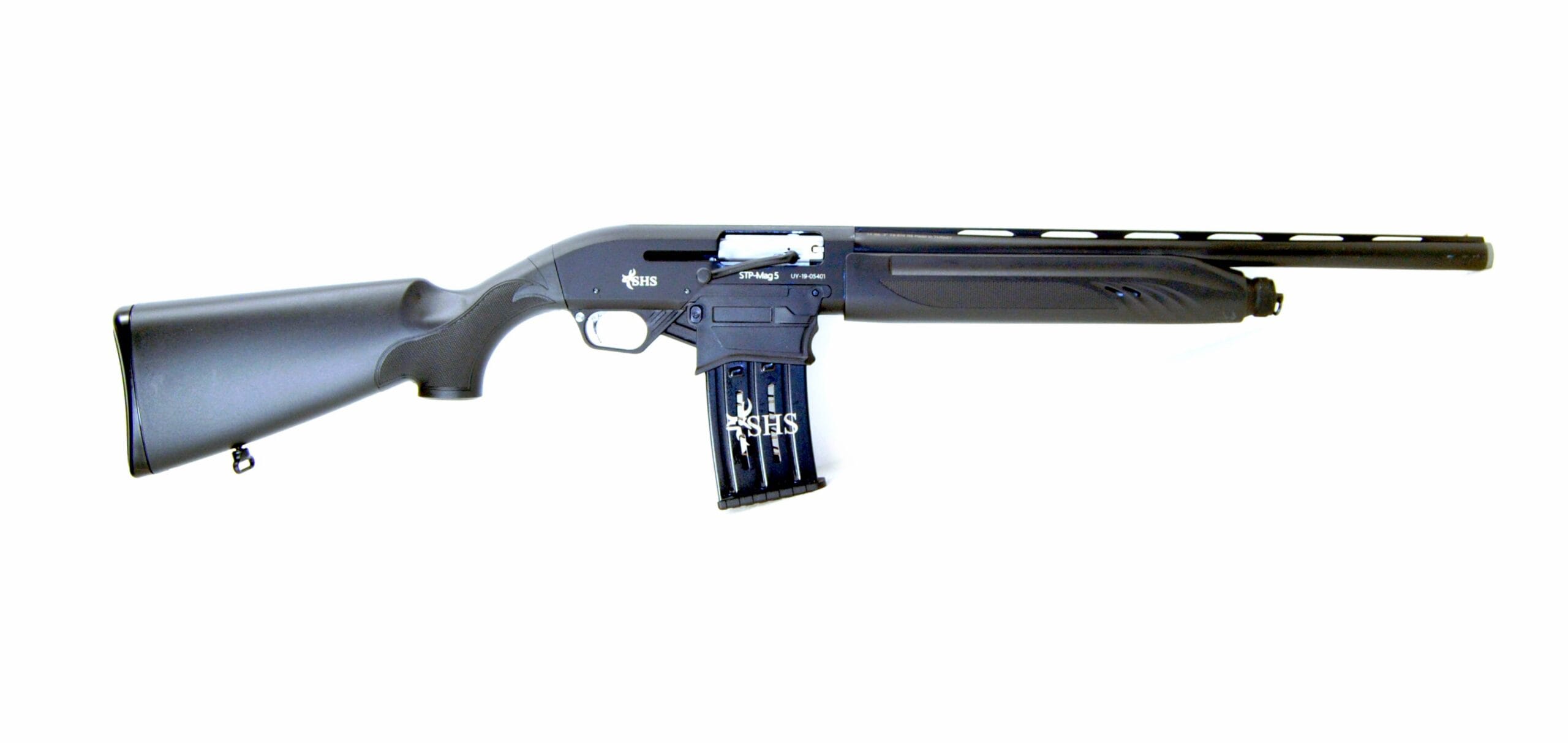 SHS STP Mag-5 Magazine Fed Bolt Action 12G Shotgun, S/N UY-19-05401