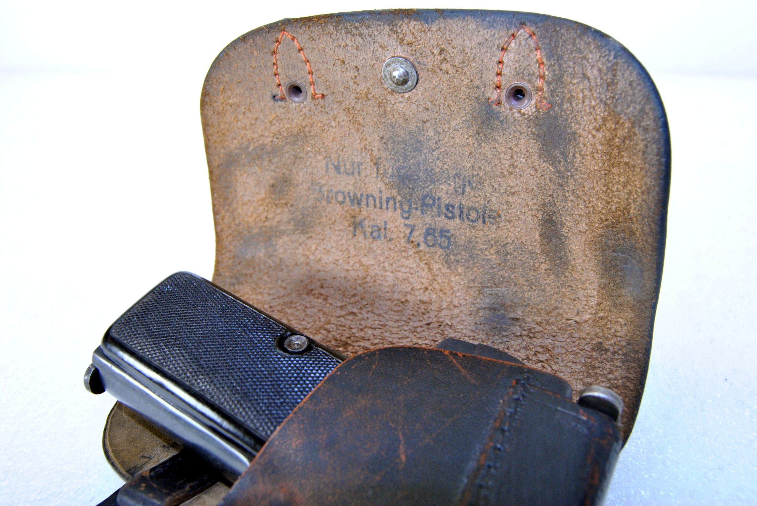 WW2 Nazi FN Browning Model 10/22 With Luftwaffe Holster, S/N 122970 - Image 14